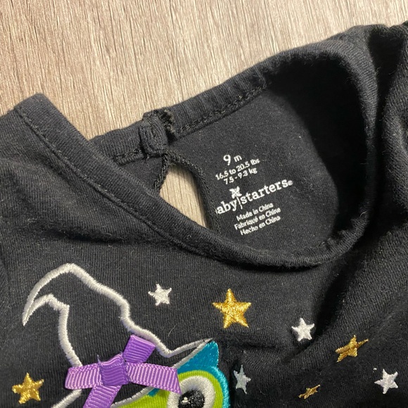 9 month owl witch and stars boutique outfit - Picture 2 of 2